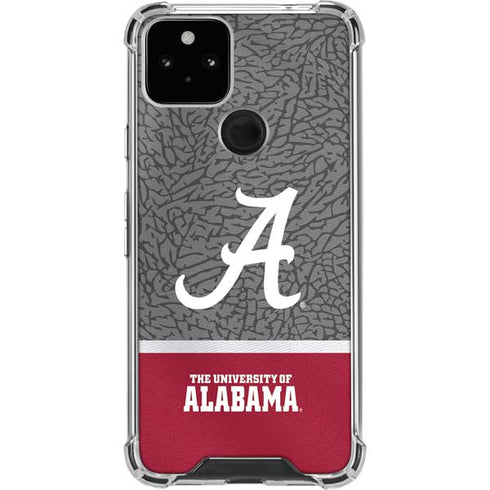 University of Alabama Logo Google Pixel 5 Clear Case